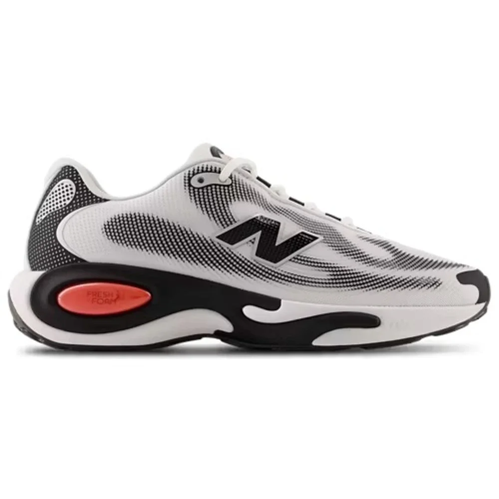 Men's Size 12 -New Balance AC Runner White Black Running Shoes Sneakers MACR1788